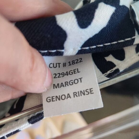 L'AGENCE Margot Skinny Black and White Leopard Print Jeans Size 25 - Picture 6 of 7